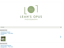 Tablet Screenshot of leahsopusphotography.com